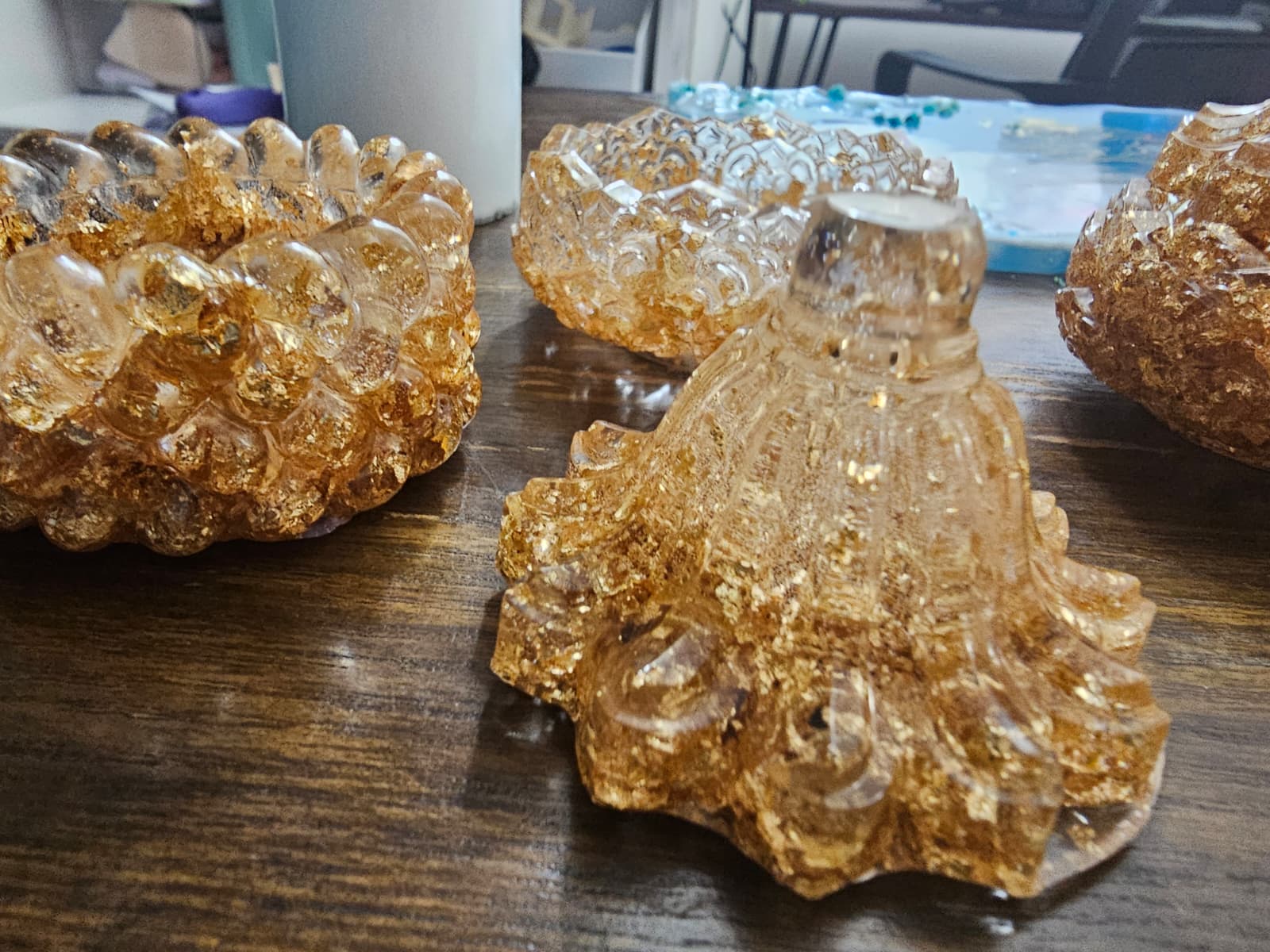 Resin Candle Stand