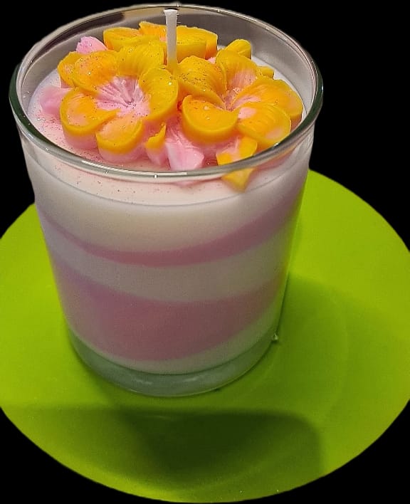 Create-Your-Own Gel Jar Candle (DIY Floral Edition)
