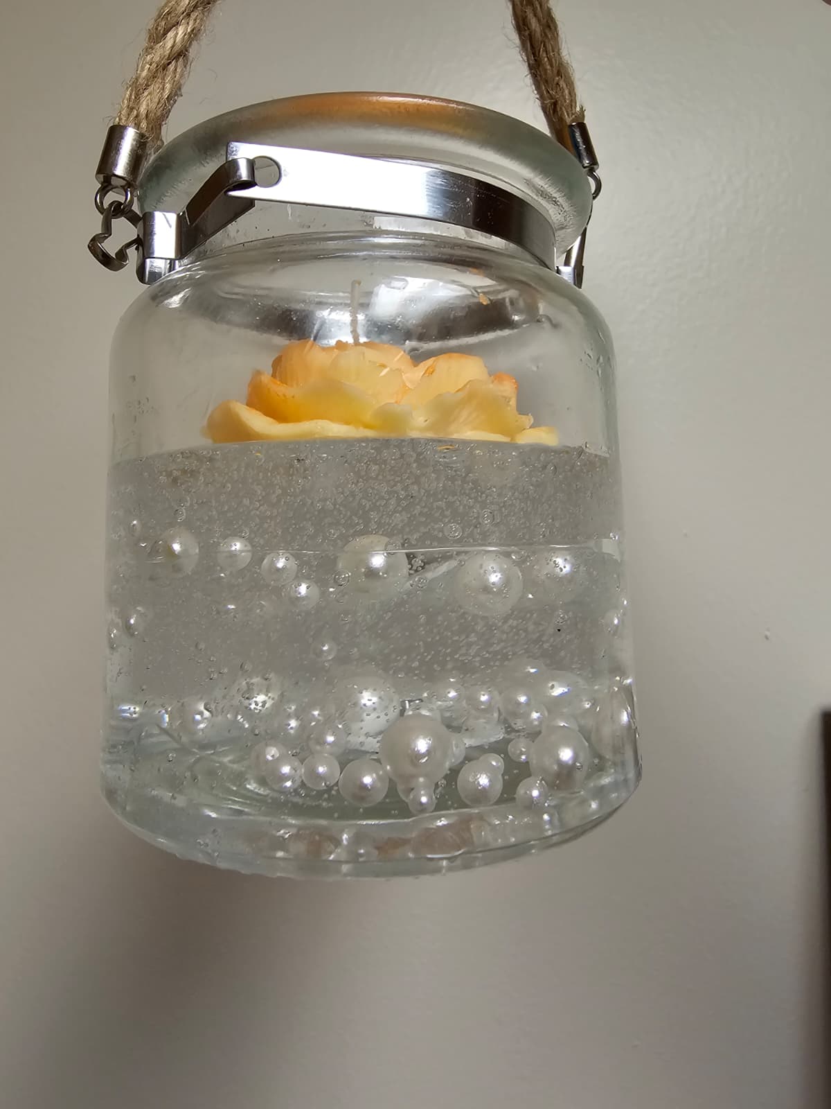 Crystal Clear Jar Candle (Gel Wax)