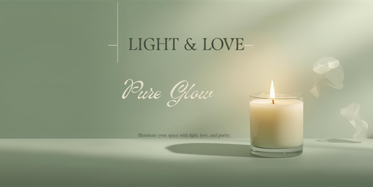 pure glow jar candle (soy wax)