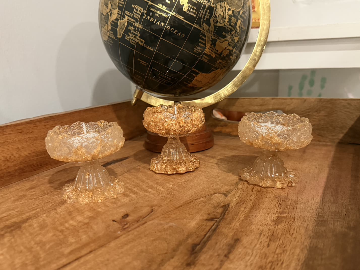Resin Candle stands