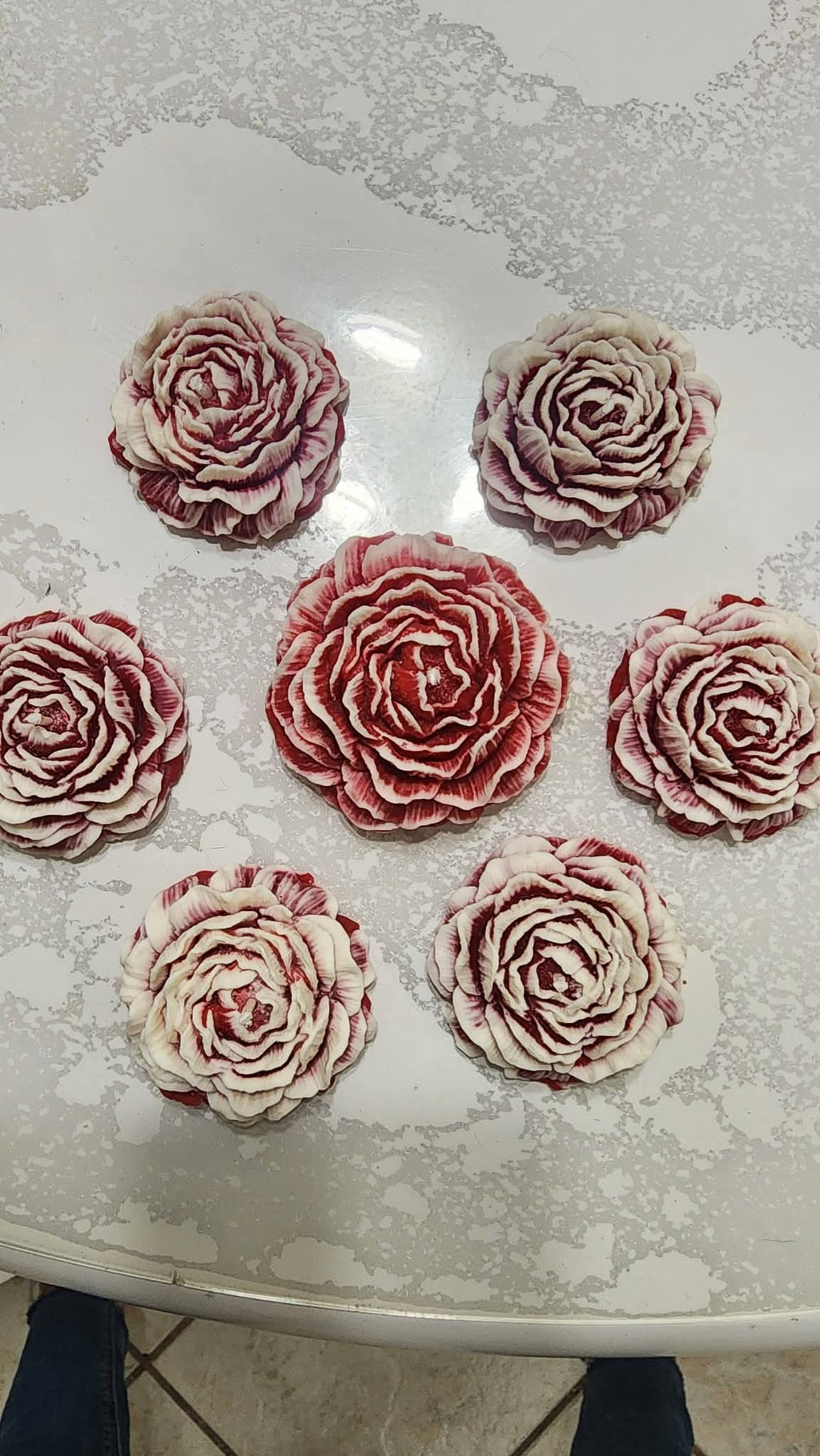 Floating Floral Trio