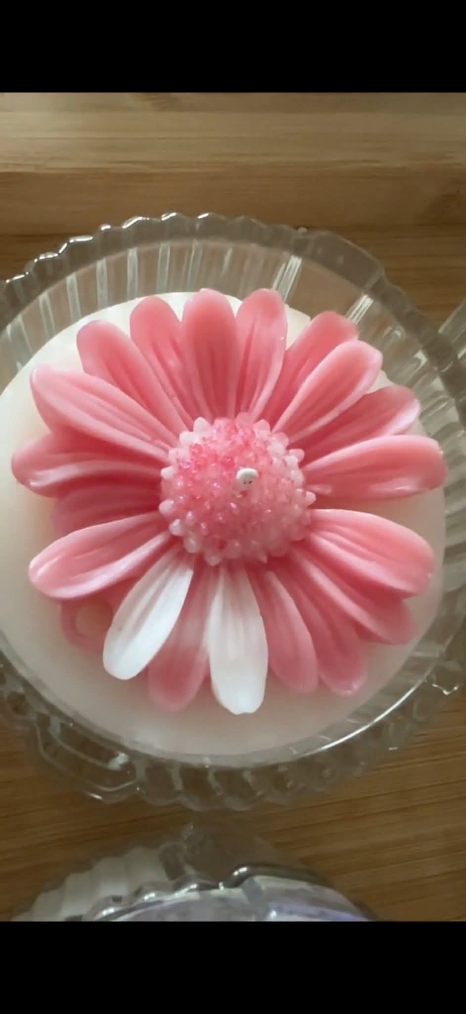 Crystal clear jar candle (gel wax)