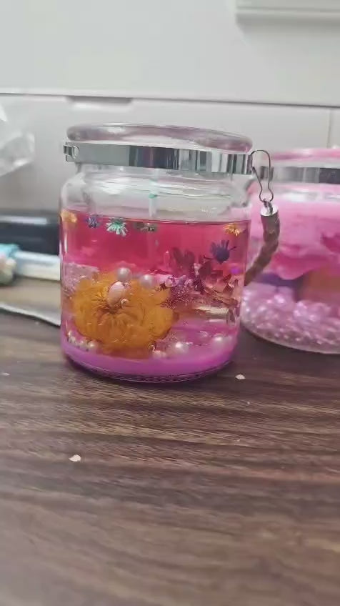 Pure Glow jar candle (soy wax)
